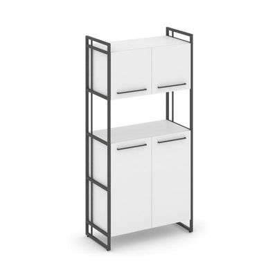 Rift RF.SS-42 (Белый брилиант/Антрацит) Шкаф 4 ниши широкий