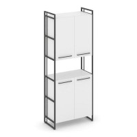 Rift RF.SS-52 (Белый брилиант/Антрацит) Шкаф 5 ниш широкий