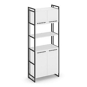 Рифт RF.SS-53 (Белый брилиант/Антрацит) Шкаф 5 ниш широкий