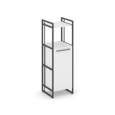 Rift RF.SU-32 (L) (Белый брилиант/Антрацит) Шкаф 3 ниши узкий