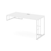 Rift RF.SPOT-014 (L) (Белый брилиант/Белый) Стол письменный для опорной тумбы левый