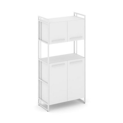 Rift RF.SS-42 (Белый брилиант/Белый) Шкаф 4 ниши широкий