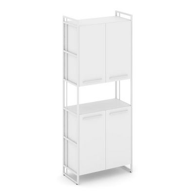 Rift RF.SS-52 (Белый брилиант/Белый) Шкаф 5 ниш широкий