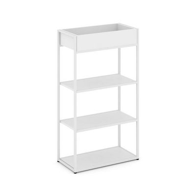 Rift RF.STM-002 (Белый брилиант/Белый) Стеллаж металлический высокий приставной