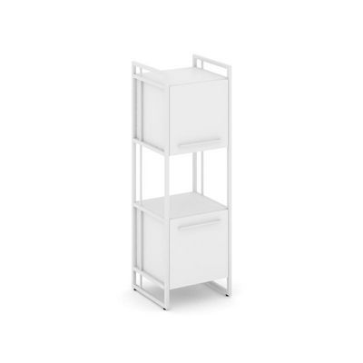 Rift RF.SU-33 (U) (Белый брилиант/Белый) Шкаф 3 ниши узкий