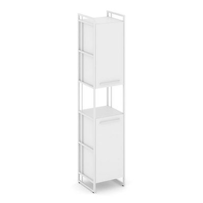 Rift RF.SU-52 (U) (Белый брилиант/Белый) Шкаф 5 ниш узкий