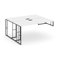 Rift RF.DRSOT-003 (Белый брилиант/Черный) Рабочая станция для опорной тумбы