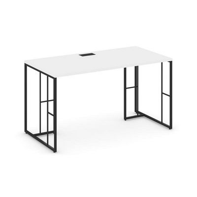 Rift RF.SP-015 (Белый брилиант/Черный) Стол письменный