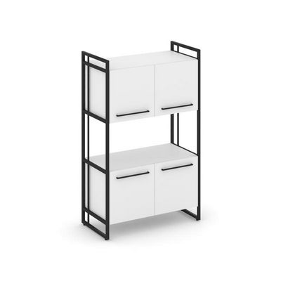 Rift RF.SS-33 (Белый брилиант/Черный) Шкаф 3 ниши широкий