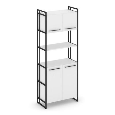 Rift RF.SS-53 (Белый брилиант/Черный) Шкаф 5 ниш широкий