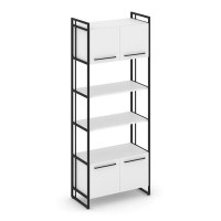 Rift RF.SS-54 (Белый брилиант/Черный) Шкаф 5 ниш широкий