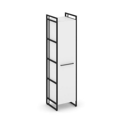 Rift RF.SU-41 (R) (Белый брилиант/Черный) Шкаф 4 ниши узкий