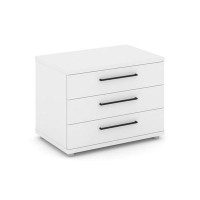 Rift RF.TOP-022 (Белый брилиант/Черный) Тумба опорная/приставная