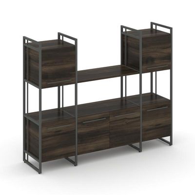 Rift RF.NS-002 (Дуб мали/Антрацит) Шкаф комбинированый