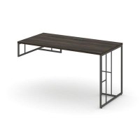 Rift RF.SPOT-003 (L) (Дуб мали/Антрацит) Стол письменный для опорной тумбы левый