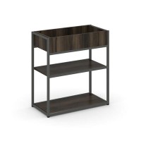 Rift RF.STM-013 (Дуб мали/Антрацит) Стеллаж металлический низкий приставной