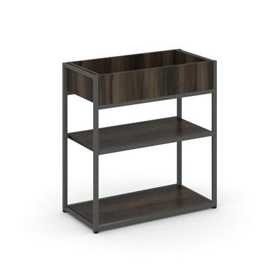 Rift RF.STM-013 (Дуб мали/Антрацит) Стеллаж металлический низкий приставной