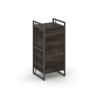 Rift RF.SU-21 (L) (Дуб мали/Антрацит) Шкаф 2 ниши узкий