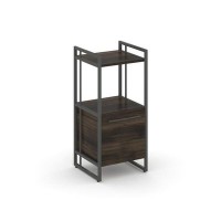 Rift RF.SU-22 (R) (Дуб мали/Антрацит) Шкаф 2 ниши узкий