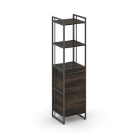 Rift RF.SU-44 (L) (Дуб мали/Антрацит) Шкаф 4 ниши узкий