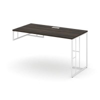 Rift RF.SPOT-014 (L) (Дуб мали/Белый) Стол письменный для опорной тумбы левый