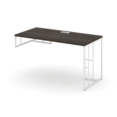 Rift RF.SPOT-015 (L) (Дуб мали/Белый) Стол письменный для опорной тумбы левый