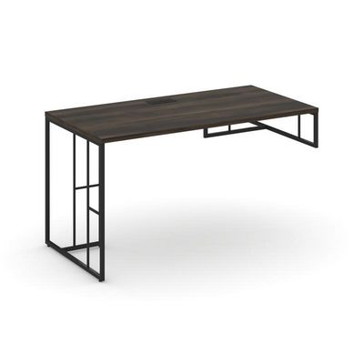 Rift RF.SPOT-013 (R) (Дуб мали/Черный) Стол письменный для опорной тумбы правый