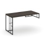 Rift RF.SPOT-014 (R) (Дуб мали/Черный) Стол письменный для опорной тумбы правый