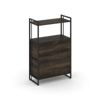 Rift RF.SS-32 (Дуб мали/Черный) Шкаф 3 ниши широкий