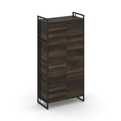 Rift RF.SS-41 (Дуб мали/Черный) Шкаф 4 ниши широкий