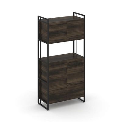 Rift RF.SS-42 (Дуб мали/Черный) Шкаф 4 ниши широкий