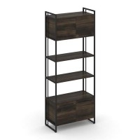 Rift RF.SS-54 (Дуб мали/Черный) Шкаф 5 ниш широкий