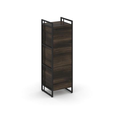 Rift RF.SU-31 (R) (Дуб мали/Черный) Шкаф 3 ниши узкий