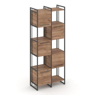 Rift RF.NS-003 (Дуб табак/Антрацит) Шкаф комбинированый