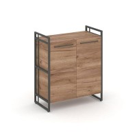 Rift RF.SS-21 (Дуб табак/Антрацит) Шкаф 2 ниши широкий