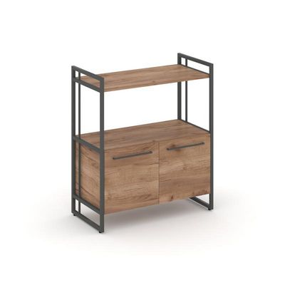 Rift RF.SS-22 (Дуб табак/Антрацит) Шкаф 2 ниши широкий