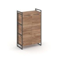 Rift RF.SS-31 (Дуб табак/Антрацит) Шкаф 3 ниши широкий