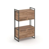 Rift RF.SS-33 (Дуб табак/Антрацит) Шкаф 3 ниши широкий