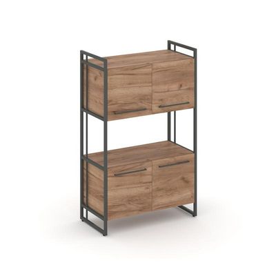 Rift RF.SS-33 (Дуб табак/Антрацит) Шкаф 3 ниши широкий