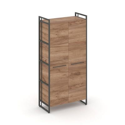 Rift RF.SS-41 (Дуб табак/Антрацит) Шкаф 4 ниши широкий