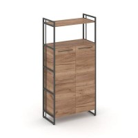 Rift RF.SS-43 (Дуб табак/Антрацит) Шкаф 4 ниши широкий