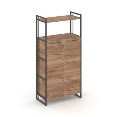 Rift RF.SS-43 (Дуб табак/Антрацит) Шкаф 4 ниши широкий