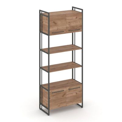 Rift RF.SS-54 (Дуб табак/Антрацит) Шкаф 5 ниш широкий