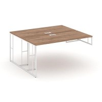 Rift RF.DRSOT-013 (Дуб табак/Белый) Рабочая станция для опорной тумбы