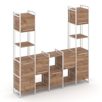 Rift RF.NS-001 (Дуб табак/Белый) Шкаф комбинированый