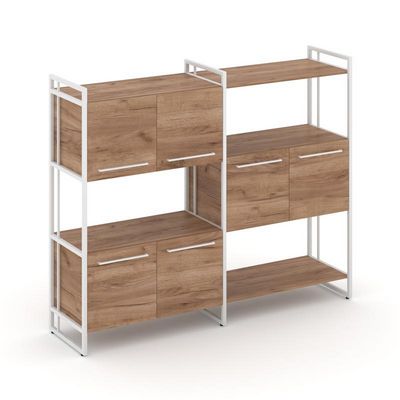 Rift RF.NS-004 (Дуб табак/Белый) Шкаф комбинированый