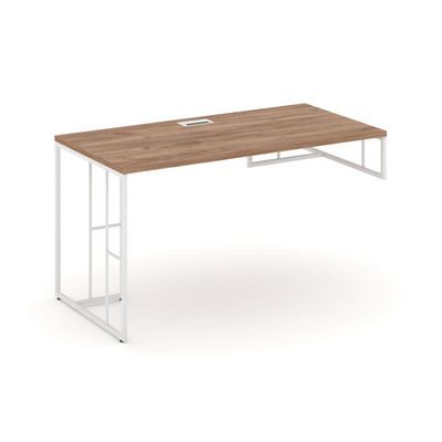 Rift RF.SPOT-013 (R) (Дуб табак/Белый) Стол письменный для опорной тумбы правый