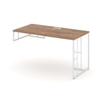 Rift RF.SPOT-014 (L) (Дуб табак/Белый) Стол письменный для опорной тумбы левый