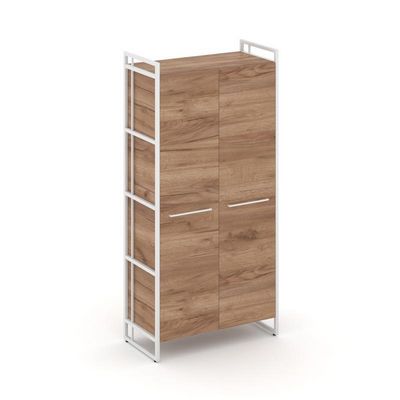 Rift RF.SS-41 (Дуб табак/Белый) Шкаф 4 ниши широкий