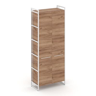 Rift RF.SS-51 (Дуб табак/Белый) Шкаф 5 ниш широкий